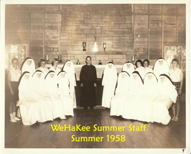 WeHAKee Staff circa 1958